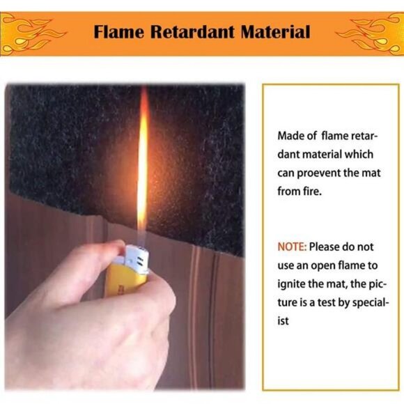 Brinman Under Grill Mat, Premium Grill Mat for Deck ,Waterproof,(36x30 " ) - Picture 3 of 7